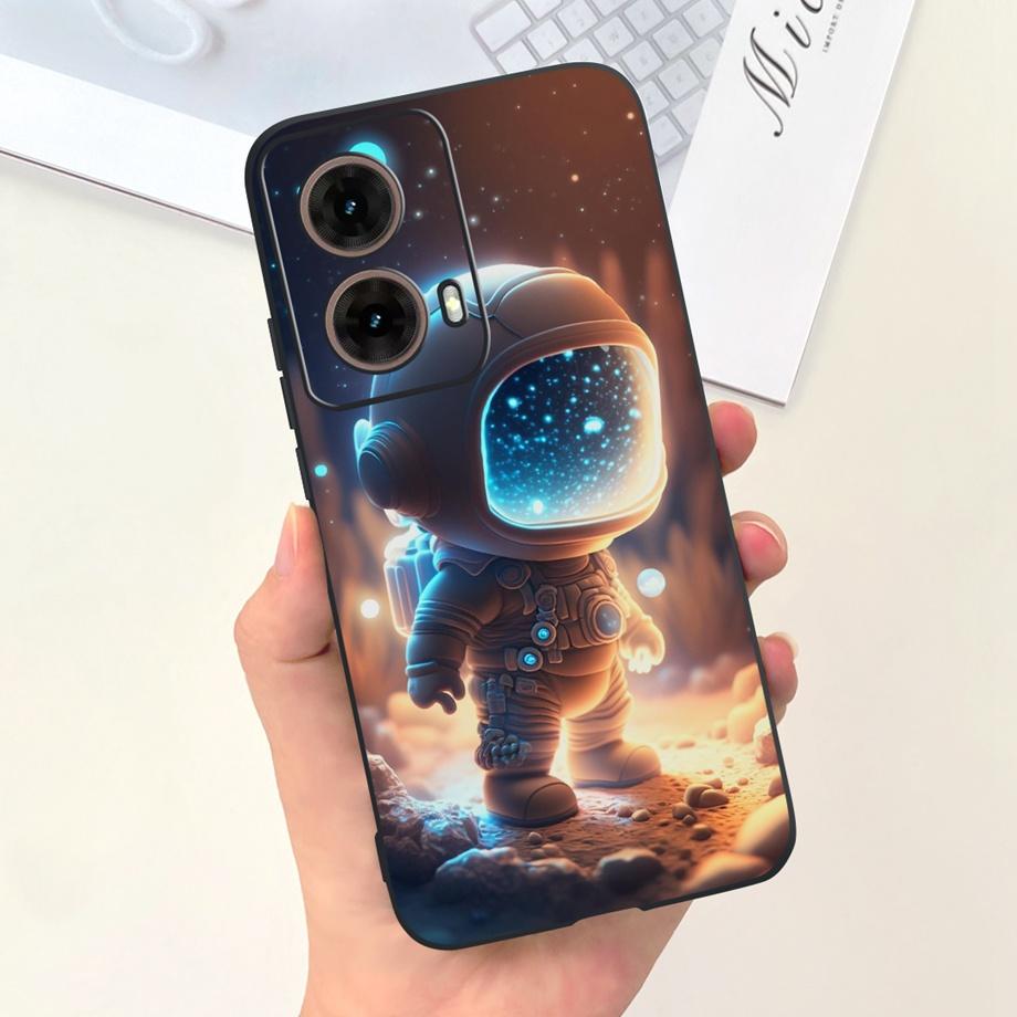 For Motorola Moto G85 Soft TPU Phone Case Silicone Luxury Cute Cat Panda Animals Painted Cover For Motorola G85 MotoG85 Fundas