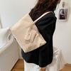 Large capacity bag women's bag new simple casual commuter tote bag fashion shoulder bag handbag