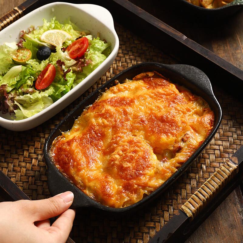 Deou Sternenlicht Keramik-Backform mit zwei Griffen