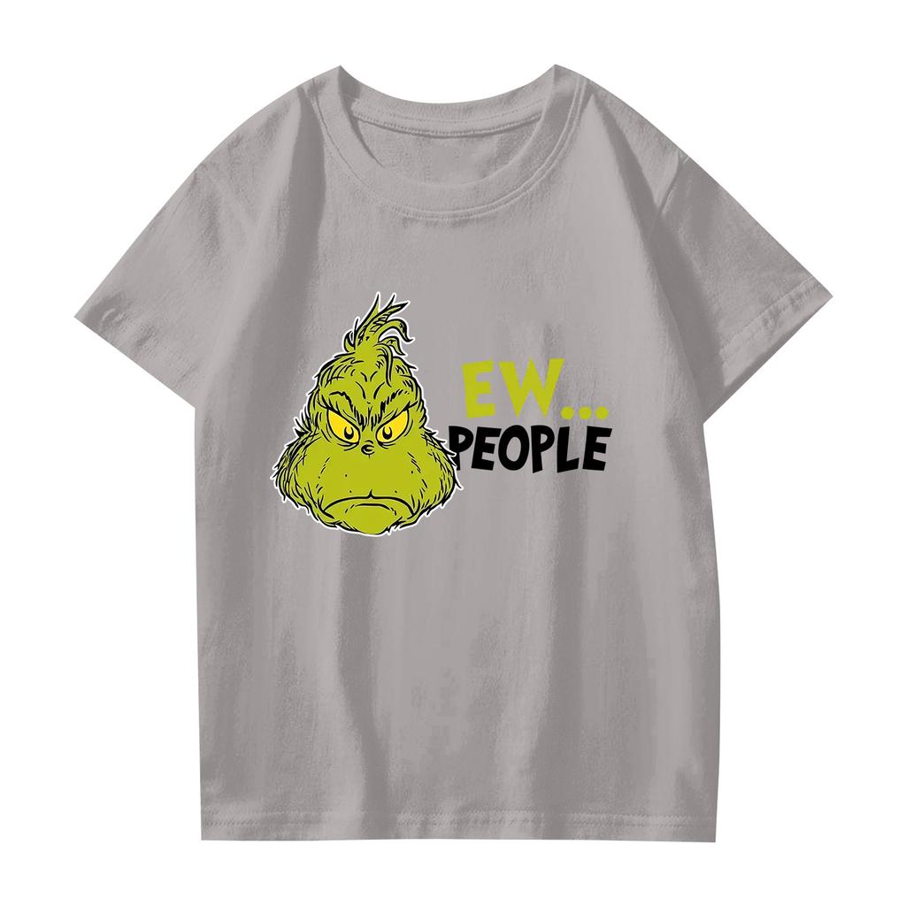 Fashionable Round Neck Short Sleeve Work Clothes Printed Tops For Womens Summer Tops