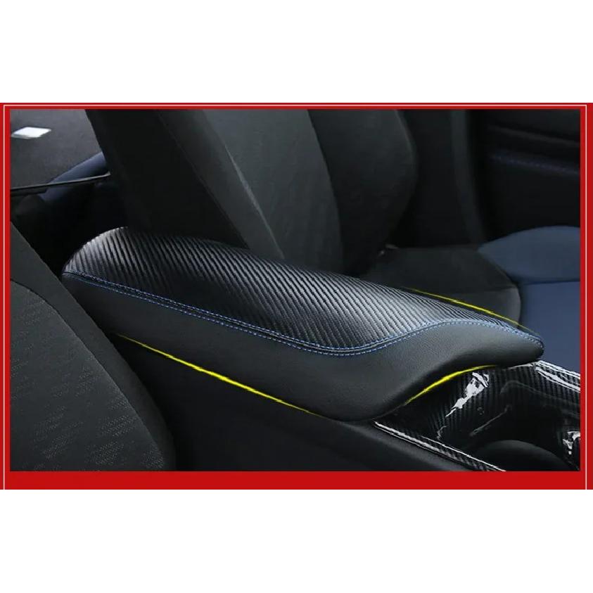 Für Toyota C-HR CHR Leder Auto Armlehnen Verkleidungsmatte Auto Armlehnen Aufbewahrungsbox Abdeckung Polster Mittelkonsole Deckel Schutzpolster