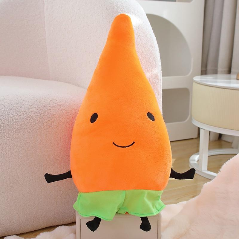 Cartoon Fruit Plush Toy Vegetable Pillow Large Rag Doll Birthday Gift Girl Grab Machine Doll