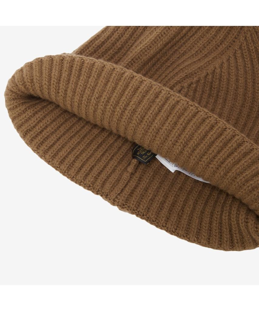 Noseupeiseu Ne3Br82C Oblique Slim Beanie Brown