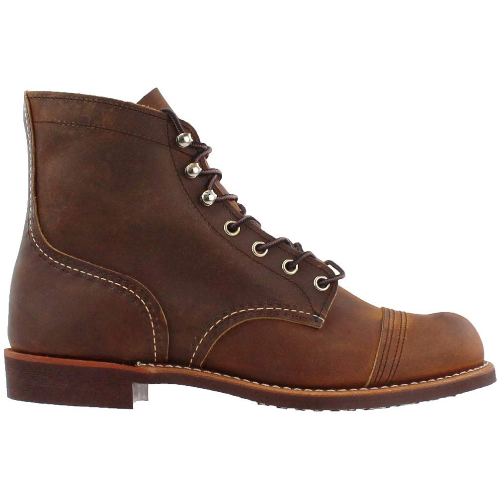 Red Wing Heritage Iron Ranger 6 Inch Vibram Boots US 12 US Brown Men's Size D(M) Color