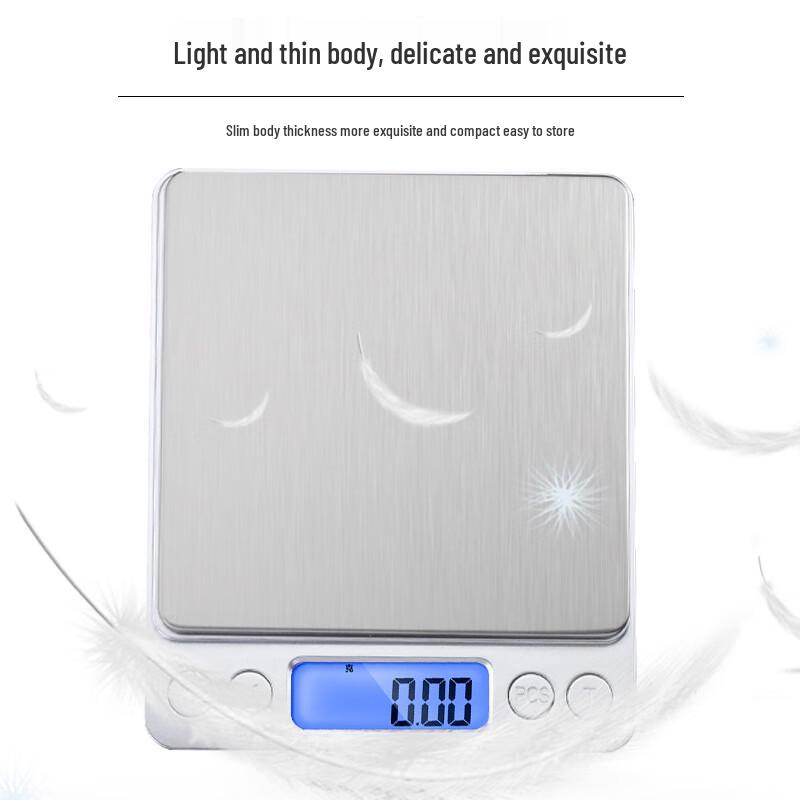 BORO 3KG/0.1g High Precision Digital Kitchen & Jewelry Scale
