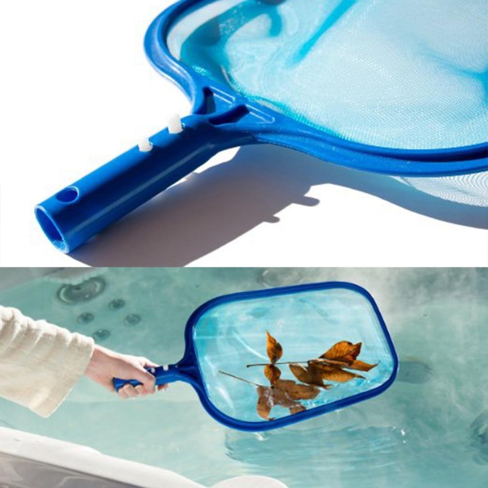 Swimming Pool Cleaner Supplies Professional Pool Leaf Rake Fine Mesh Frame Net Swimming Pool Cleaning Leaf Skim Net