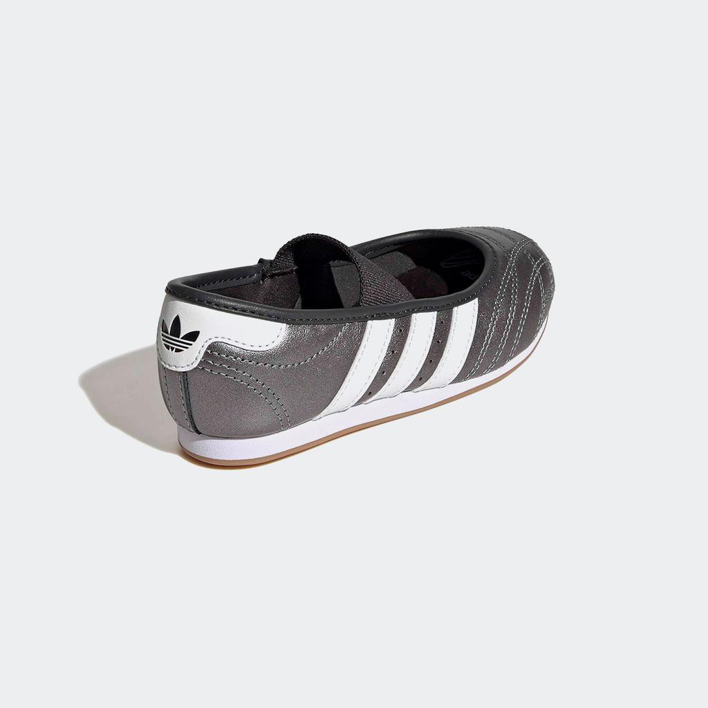 [Adidas] Kids' Taekwondo Mary Jane [KJ8247-CARBON/FTWWHT/GUM4]