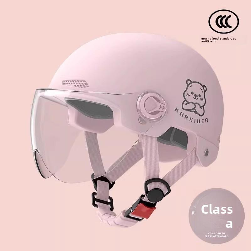 Electric Vehicle Helmet Men and Women Large Summer Breathable Four Seasons Universal Safety Helmet Half Helmet