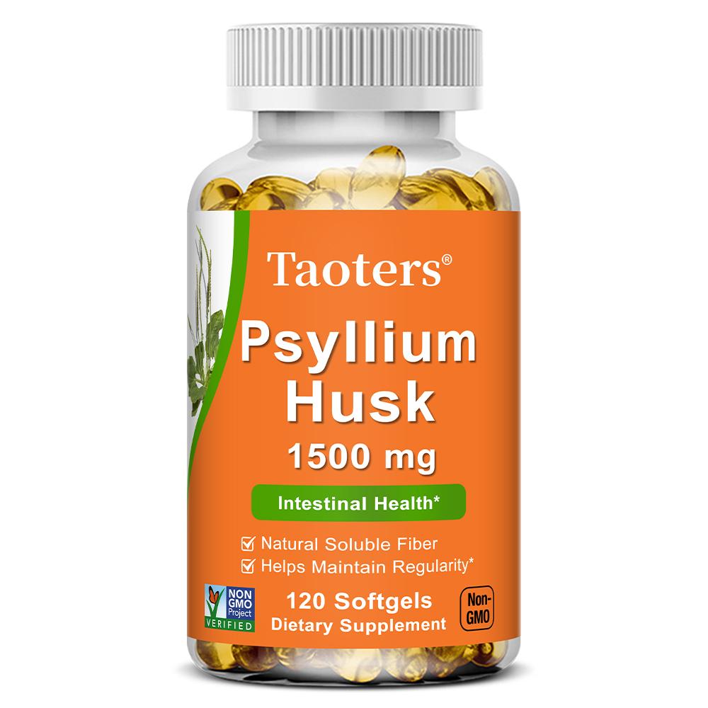 Taoters Plantago asiatica shell soft capsules regulate bowel movements and promote bowel movements 120 capsules 120 capsules