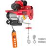 VEVOR Polipasto Eléctrico de Carro 800Kg/1700Lbs Polipasto Eléctrico 1300W Cabrestante Doble 12M/40Ft