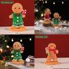 Christmas Gingerbread Man Christmas Party Resin Cartoon Festive Table Decor For Home And Gift