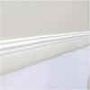 6.56Ft Flexible Wall Base Moulding Trim, Peel and Stick Rubber Baseboard Molding,4Inch Wide Flexible Molding Vinyl Wall Base Cove Base