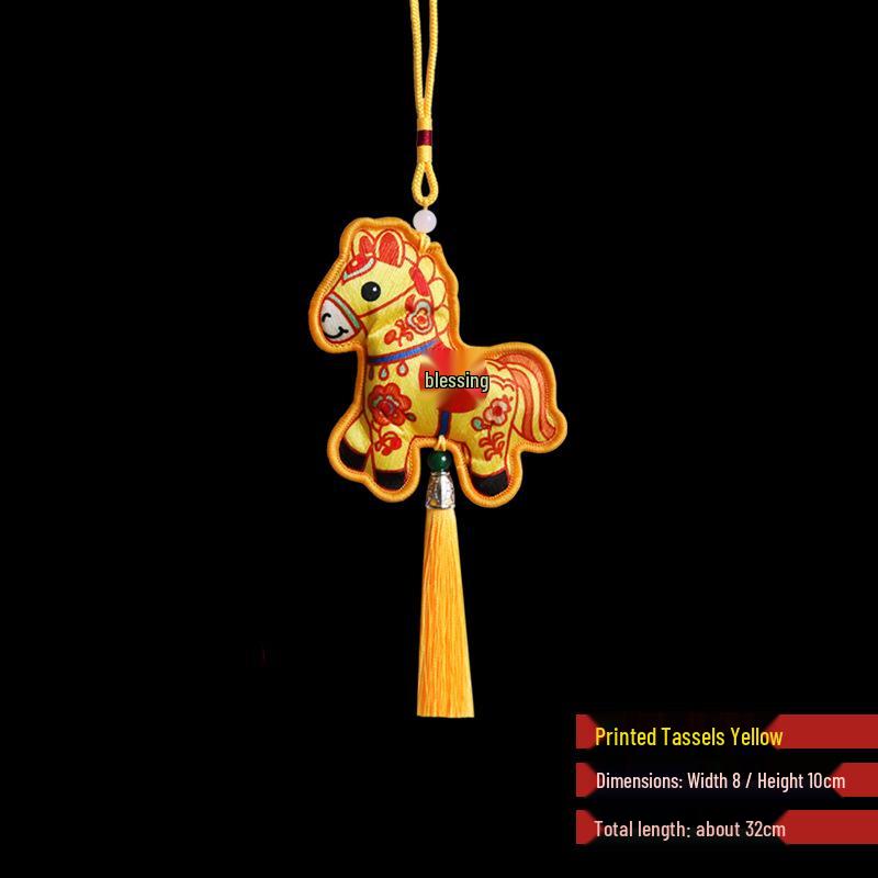 

Підвіска «Кінь» за Зодіаком 2026 року: Новорічний подарунок та прикраса для автомобіля