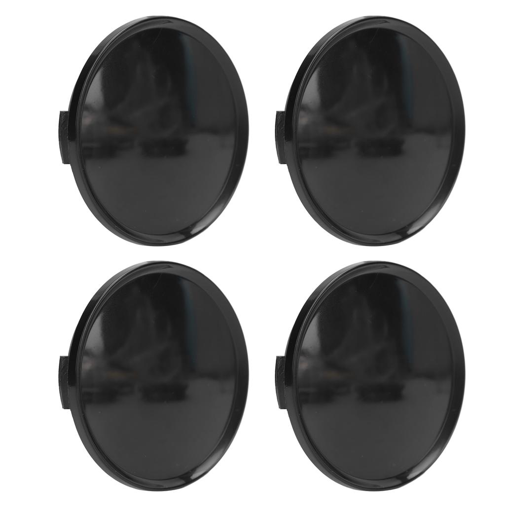 4Pcs Wheel Hub Center Cap 63mm Impact Proof Stylish Look Protective Car Rim Hub Cap With Metal Clamp for Vehicle