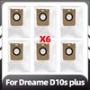 Compatible for Dreame D10s Plus Robot Vacuum Main Side Brush HEPA Filter Mop Pad Dust Bag Replacement Spare Parts Accessories