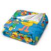 Super Warm Blanket Airplane Travel Cartoon Bedding Throws S-Sesames Streets Flannel Bedspread For Couch Bed Sofa Bed Cover