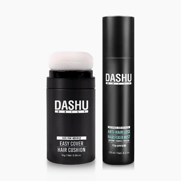 DASHU Daily Easy Cover Hair Cushion 16g + Fixer Mist