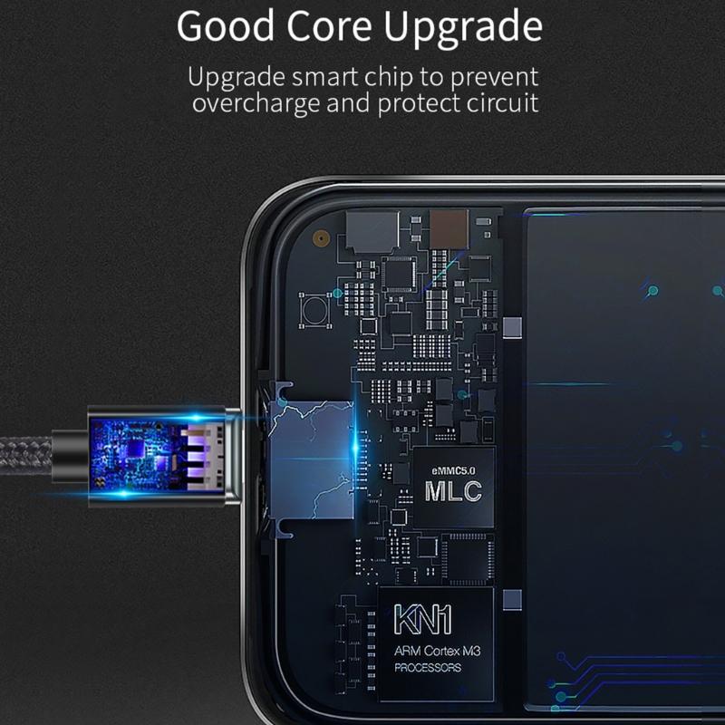 Type C Magnetic Charging Cord With Anti Dust Design And Safe Protections Chip For Secure Night Charging