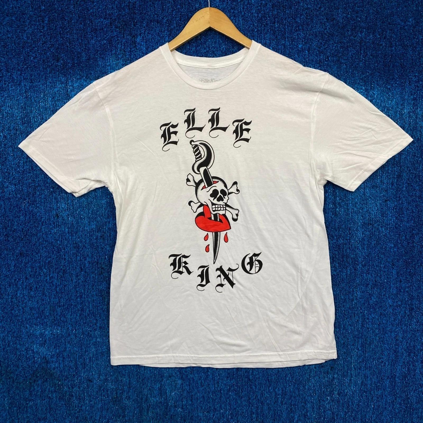 

Elle King Americana Tattoo Bleeding Heart Tour Stops Tee L 3XL