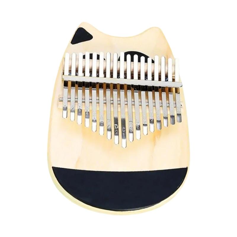 Wood 17 Keys Kalimba Thumb Piano for Kids Adults, Kalimba 17 Keys Thumb Piano Finger Marimba Instrument for Music Lover