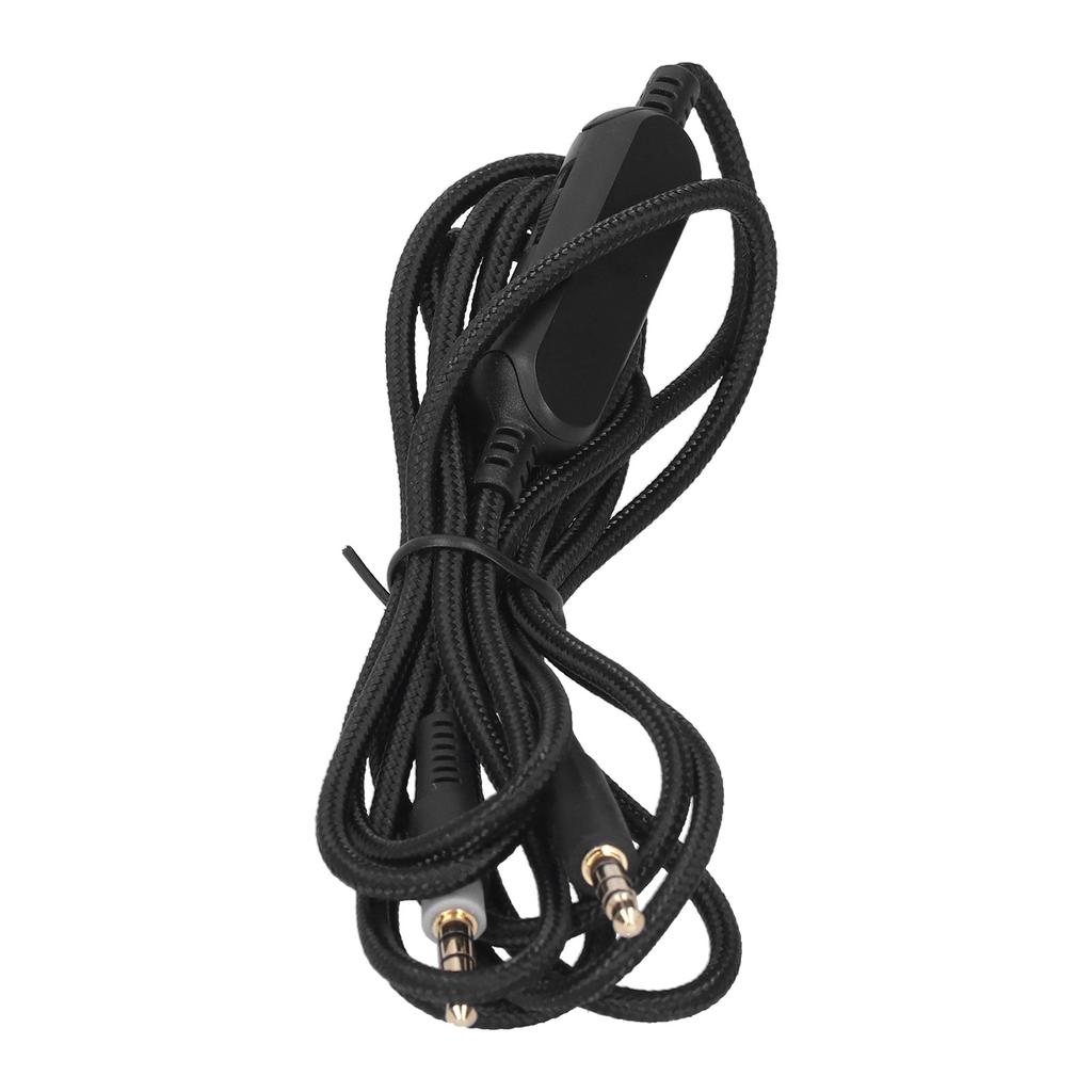 Headphone Audio Cable for Kingston HyperX Cloud MIX Gaming Headset Volumn Adjusted Cord