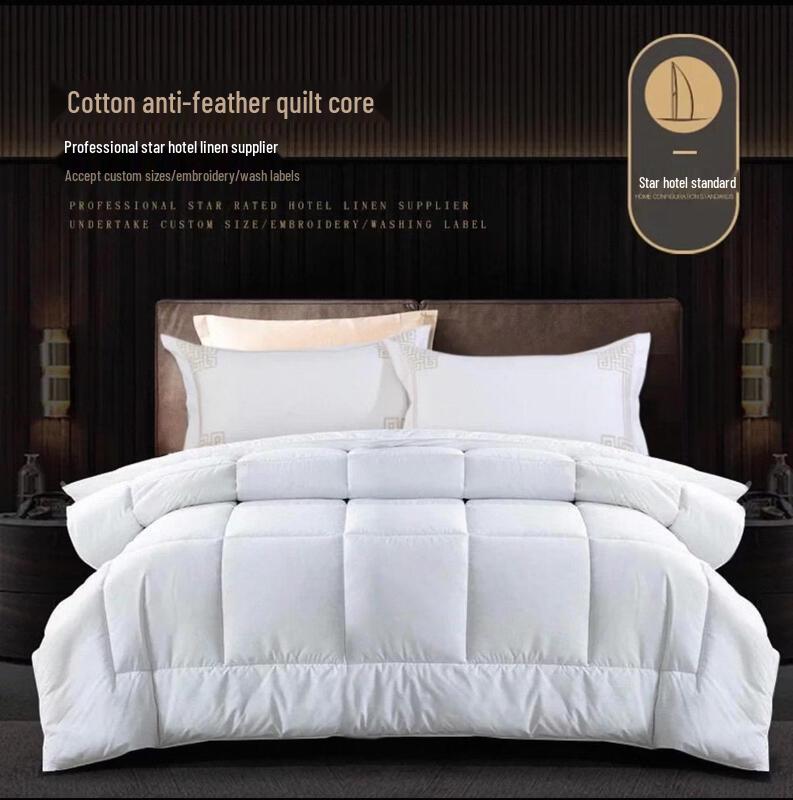 ZLIII Hotel Baumwoll-Feder-Samt-Steppdecke