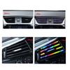 10pcs/set Universal Car Air Conditioner Outlet Decoration U Decoration U Shape Interior Air Vent Grille Decor Strips