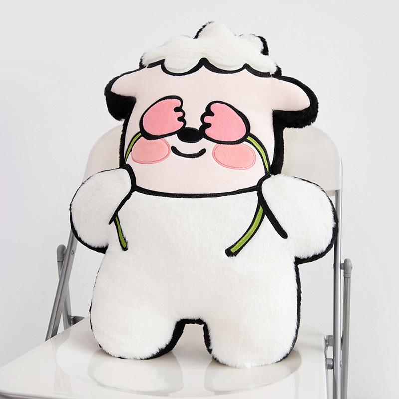 Valentine's Day Original Flowers Puppy Pillow Doll Doll Cute Plush Toys Biye Pig Doll Cushion