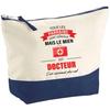 Makeup Bag - PLANETEE - Godfather Doctor - Large Size - Cotton - HD Printing - Made In France