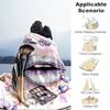 1PC Custom Name Glamorous Makeup Art outdooor Flannel blankets Throw Blanket All-Season Throw Gift Bedspread for Couch, Bed, Camping Holiday Birthday 