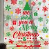 Christmas Wall Stickers Removable Home Decor Letter Holiday Wall Stickers Christmas Decorations For Bedroom Living Room Bathroom
