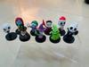 The Nightmare Before Christmas Skull Jack Figure Collectible Toy Pvc Material 10 Assorted Colors Set