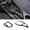 ABS Kohlefaser Auto Styling Konsole Schalthebel Panel Rahmen Konsole Schalthebel Panel Abdeckung Zierleiste für BMW X1 E84 2010-2015 Zubehör