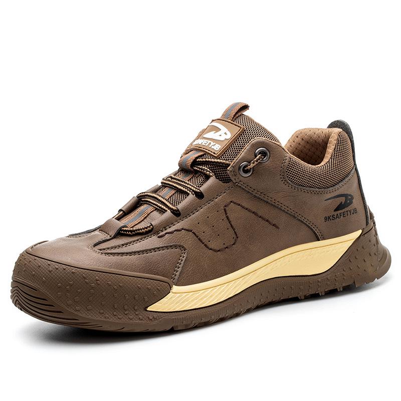 Insulated 6KV Men's Work Shoes with Plastic Toe Cap, Anti-Smash, Anti-Puncture, Anti-Slip, and Wear-Resistant Protection