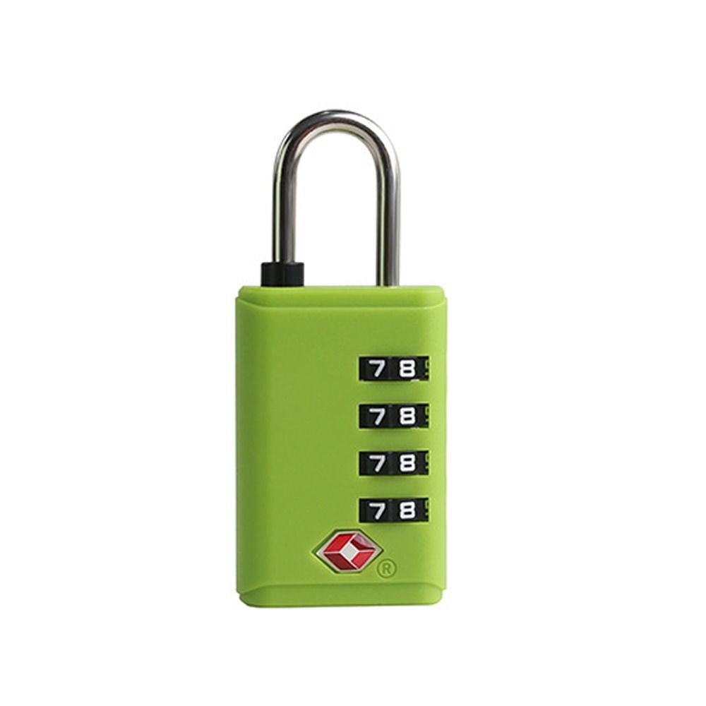 Padlock 4 Digit Combination Lock TSA Cabinet Locker New Customs Password Lock  Travel