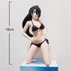 Anime AmaneTowa Figure Swimsuit Kneeling pose Action Figure AmaneTowa Model Desktop Ornaments Collection Child toy Gifts 18cm