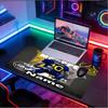 Benutzerdefinierter Name Personalisiertes Kylian Mbappe Muster Mauspade, Laptop PC Schreibtischmatte, Dekorative Schreibtischmatte für Zuhause Tastaturpad Geschenk