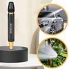 Adjustable Garden Hose Nozzle, High-pressure Water, Aluminium Alloy Sprayer, For Watering Plants, Cleaning, And Outdoor Car Washing Tasks.