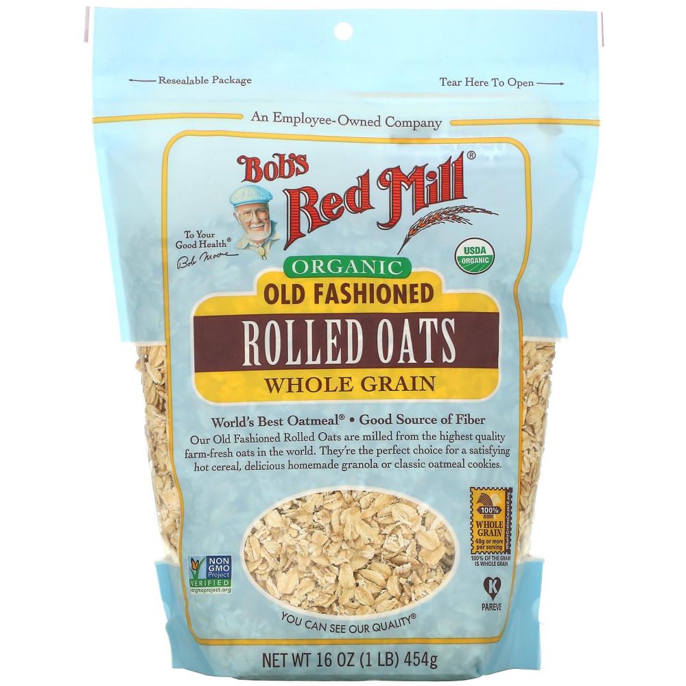 Bob s Red Mill Old Fashioned Rolled Oats, 454g, 2-Pack