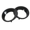 Pair Front Bumper Fog Lamp Cover Ring Trim 51113423789 Replacement for X3 E83 2007‑2010