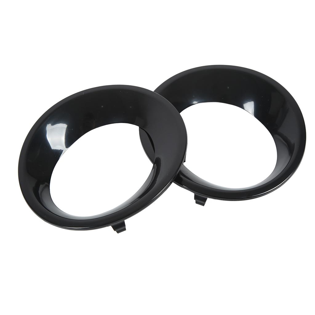 Pair Front Bumper Fog Lamp Cover Ring Trim 51113423789 Replacement for X3 E83 2007‑2010
