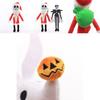 Adorables Peluches de Jack Skellington y Jack Santa de Pesadilla Antes de Navidad