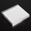 Vysoce kvalitní chladič 90x90x15mm Hliníkový chladič Extrudovaný chladič pro LED Elektronický chladič integrovaného obvodu chlazení