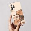 Capybara Cute Clear Soft Phone Case For Samsung Galaxy A56 A57 A37 A55 A54 A36 A35 A26 A25 A16 A17 A07 A52 A34 A73 A53 A21 Cover