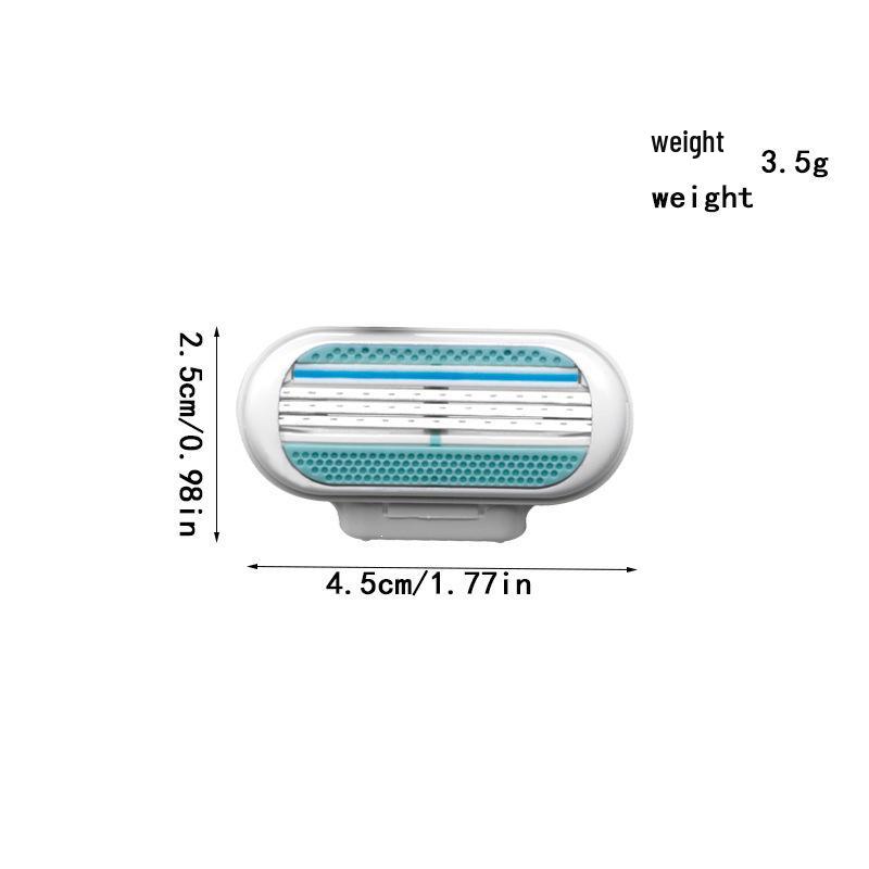German Quality 5-Layer Men's Manual Razor - Classic Old-Fashioned Design with Universal Razor Head.