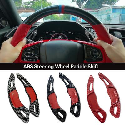 2Pcs Car Steering Wheel Paddle Shifter Gear Shift Paddles Extension Accessories For VW Golf
