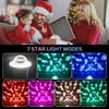 RGB Disco Light Dj Luces Lamp Birthday Party Lights Decorations Ball Projector Music Player Christmas Stage Lampen Club Lighting