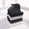 5 Pairs of Men's Spring Summer Leisure Cotton Solid Color Breathable Invisible with Short Boat Socks