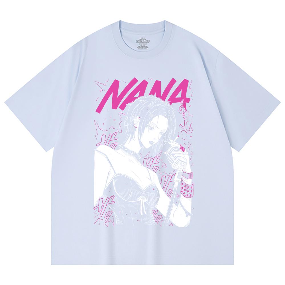 230 Gsm 100% Cotton Nana V1 Osaki Print Unisex Heavy Cotton T Shirt