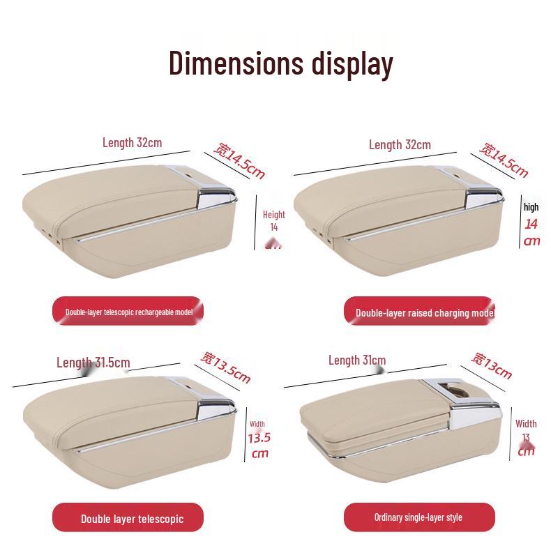 Changan Benben Mini Central Armrest Box - Full Interior Modification Accessory